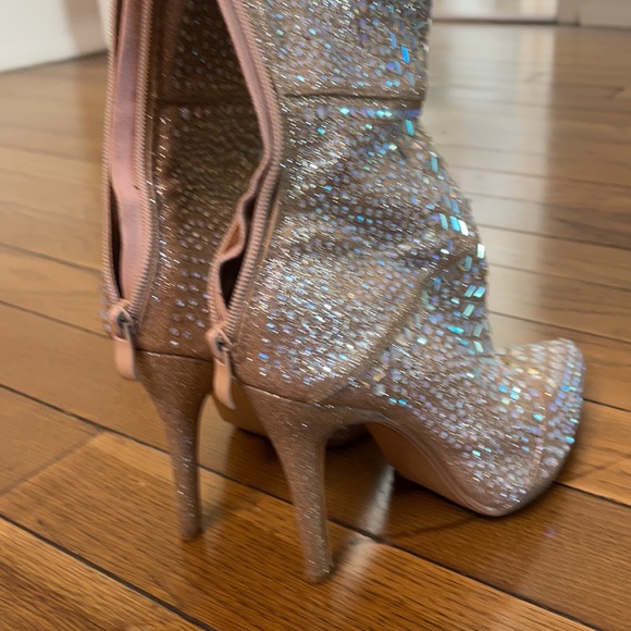 Stone bootie heels - Picture 2 of 4